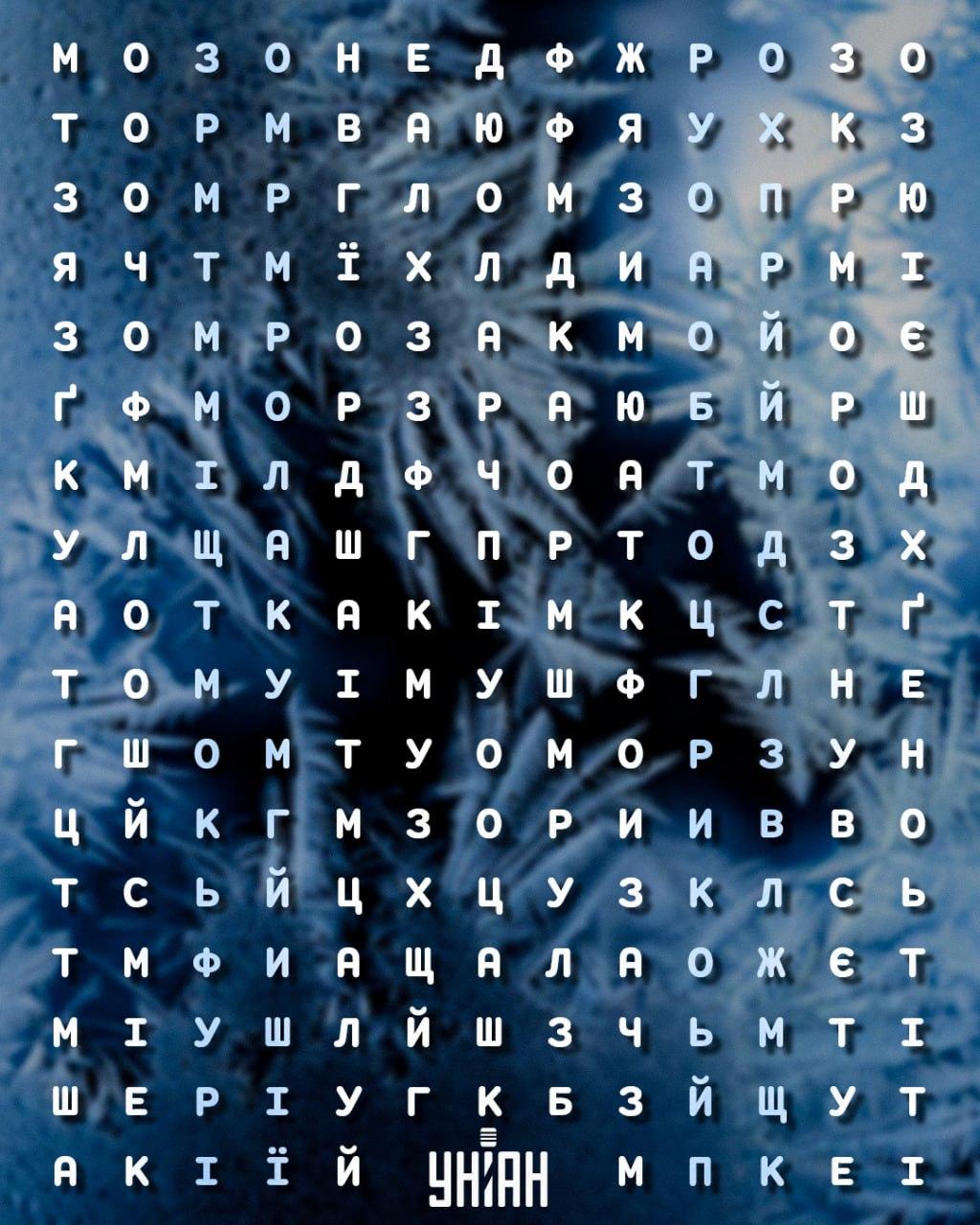 IQ-test van 12 seconden: je moet het woord 'vorst' vinden