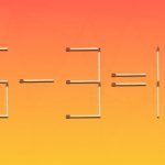 Je hoeft maar 1 lucifer te verplaatsen om de gelijkheid