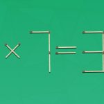 Je moet 2 overeenkomsten verwijderen om gelijkheid correct te maken: een snelle IQ-test Je moet 2 overeenkomsten verwijderen om gelijkheid correct te maken: